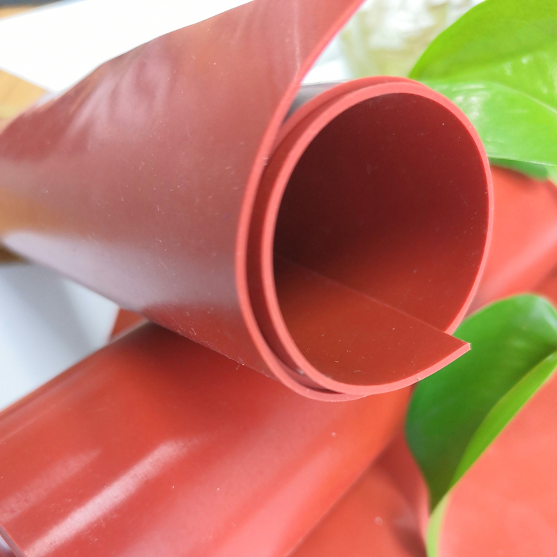 High Temperature Resistant Red Silicone Rubber Sheet