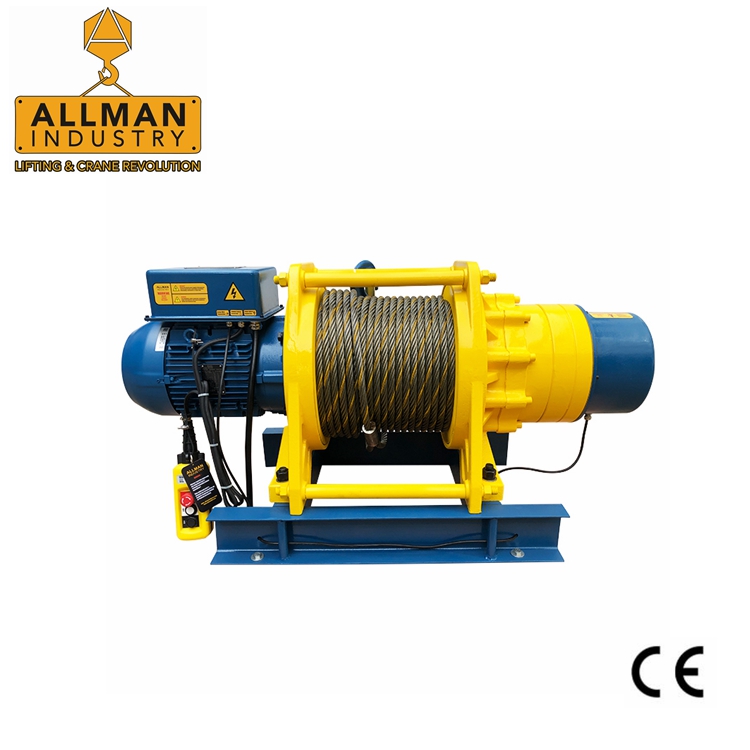 ALLMAN brand AMW-2200 Model Mining Lift Electric Winch