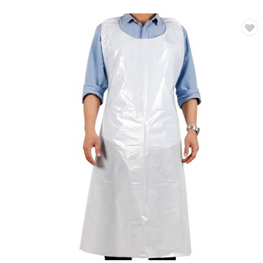 PE disposable aprons on roll for medical use with CE