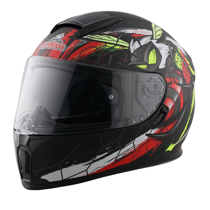 Double visors full face helmet M66 / Blacklion Helmet