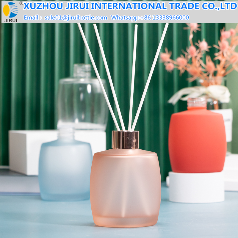 Screw Neck Round Glass Bottle Diffuser Bottle 250ml