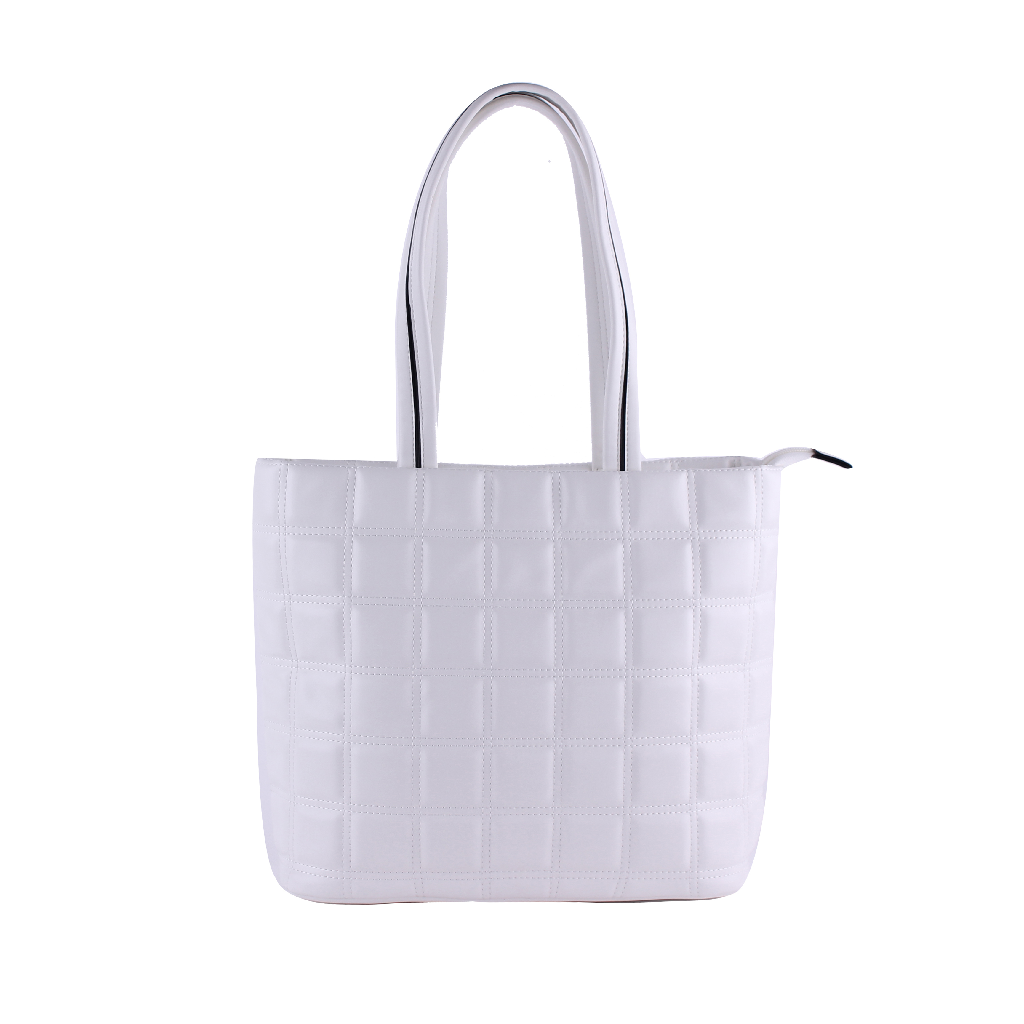 2021 new fashion ladies pu quilting padding handbag