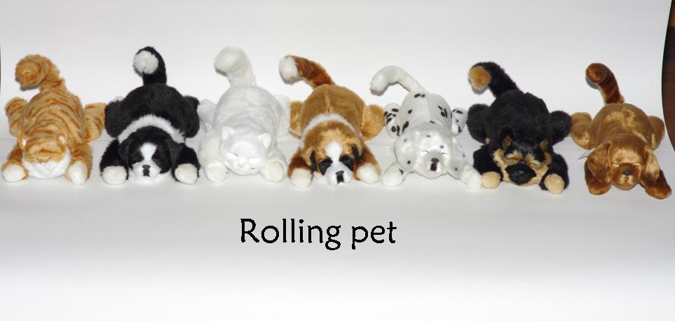 Lifelike rolling pets