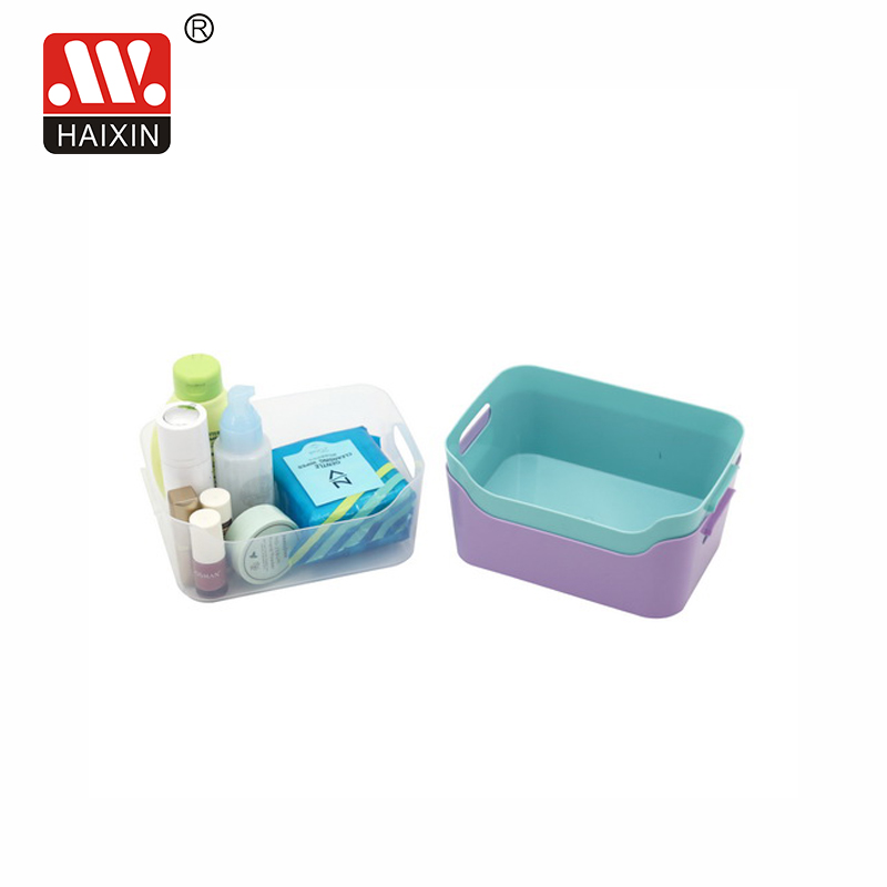 Haixing plastic storage container 3.5L storage box basket