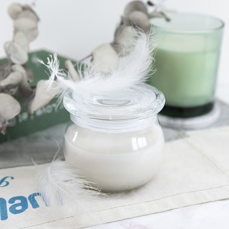 Candle holder soy wax scented candle glass candle jar