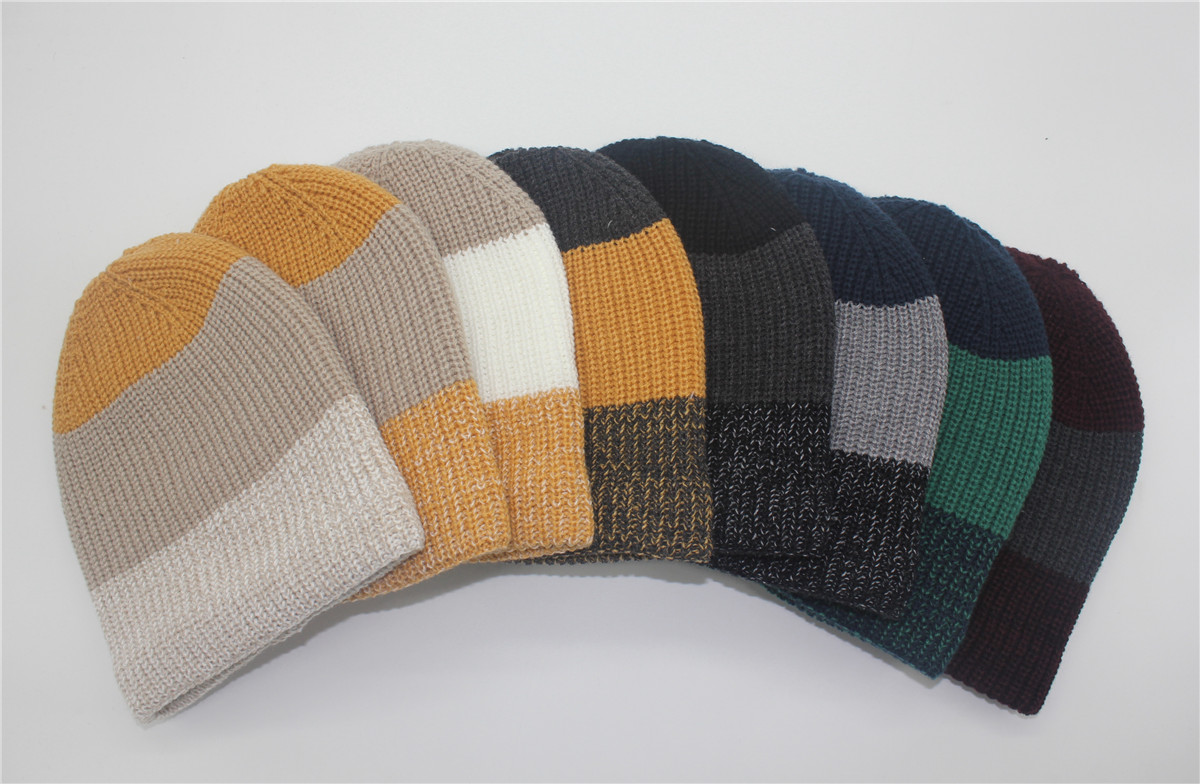 Moda-up acrylic knitted beanie
