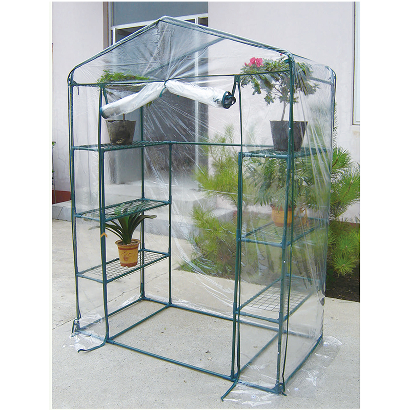 Green house with PVC cover