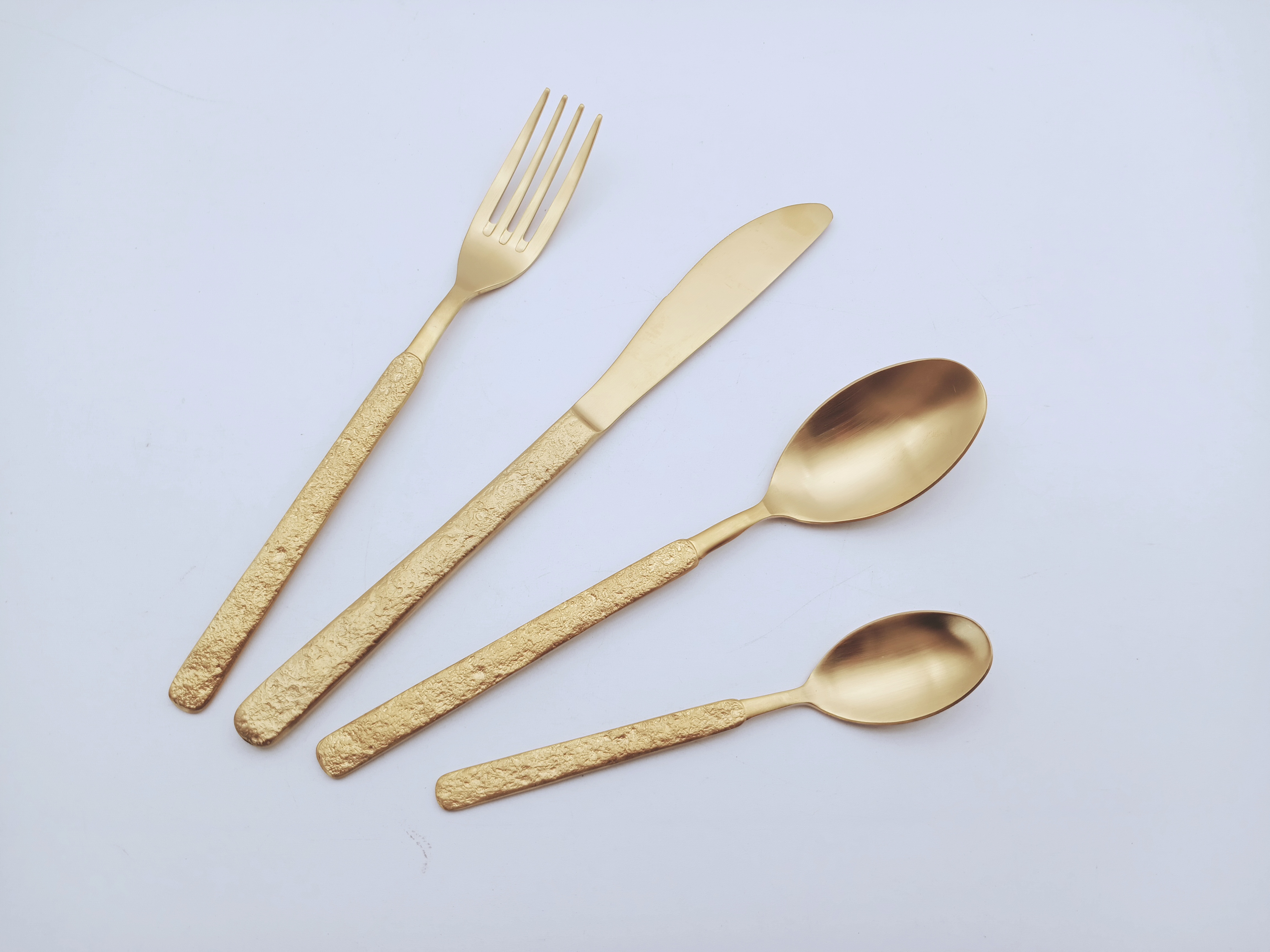 Golden Stainlee Steel Cutlery