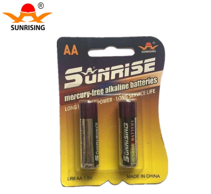 Blister card Alkaline battery