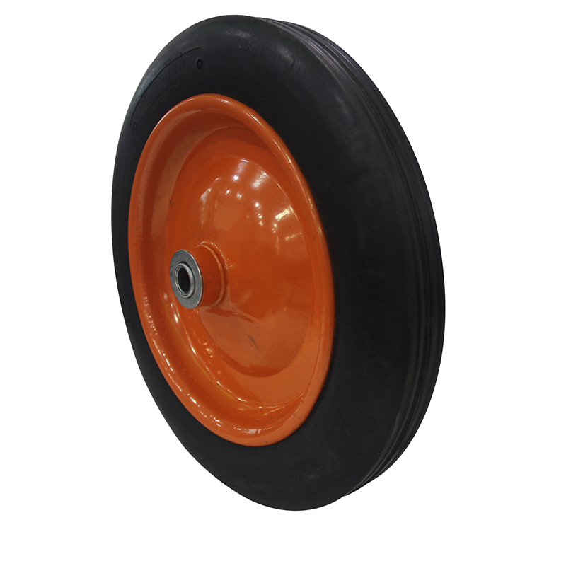 Solid rubber wheel for hand truck and wheelbarrow with different size SR-1301