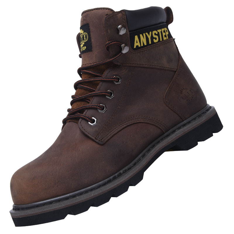 middle cut nubuck safety boot SB