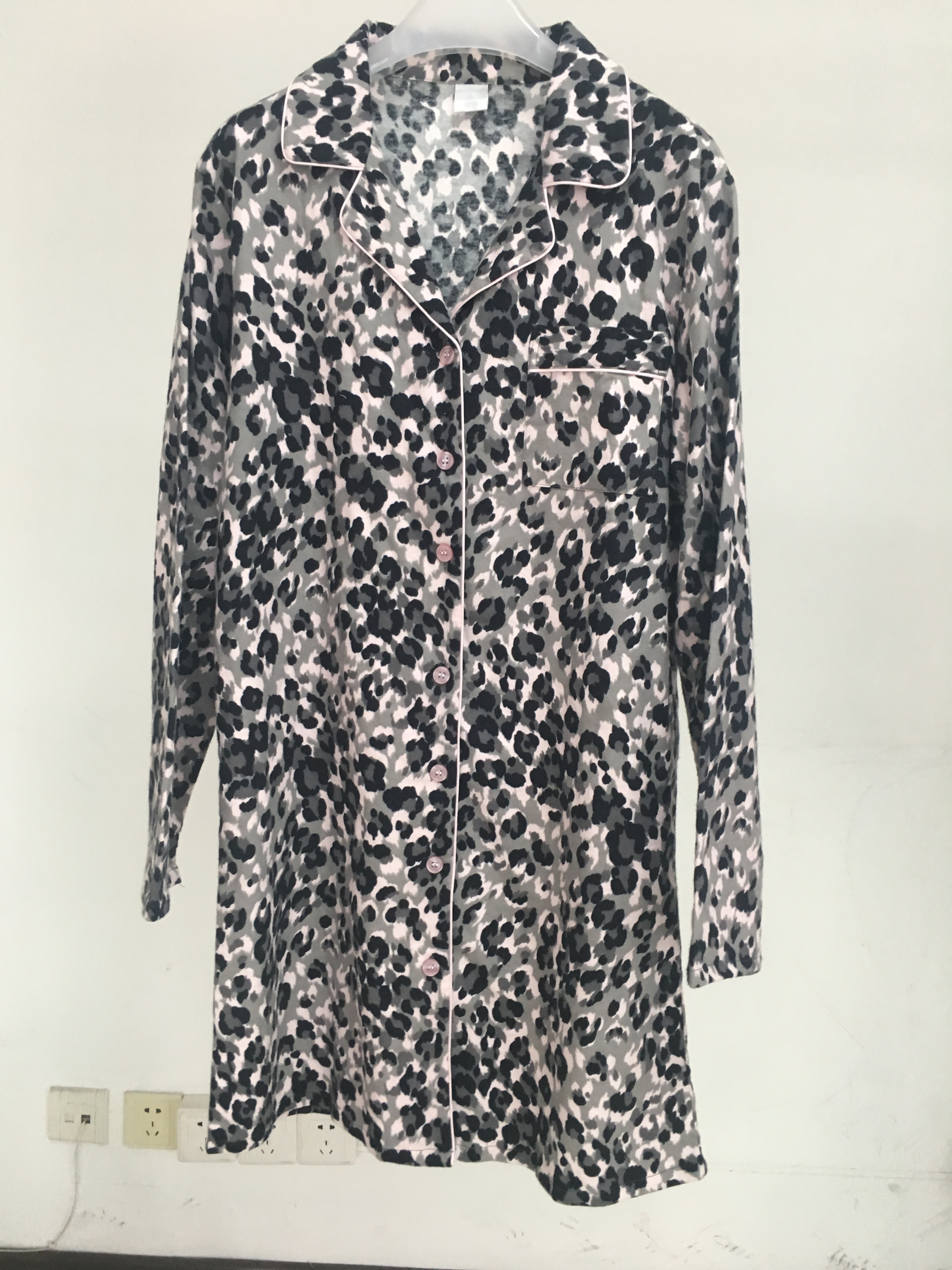 Womens Flannel Sleepshirt