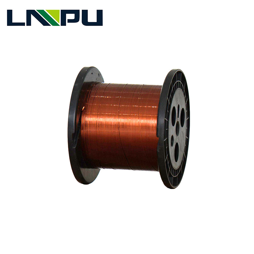 Enameled round copper wire