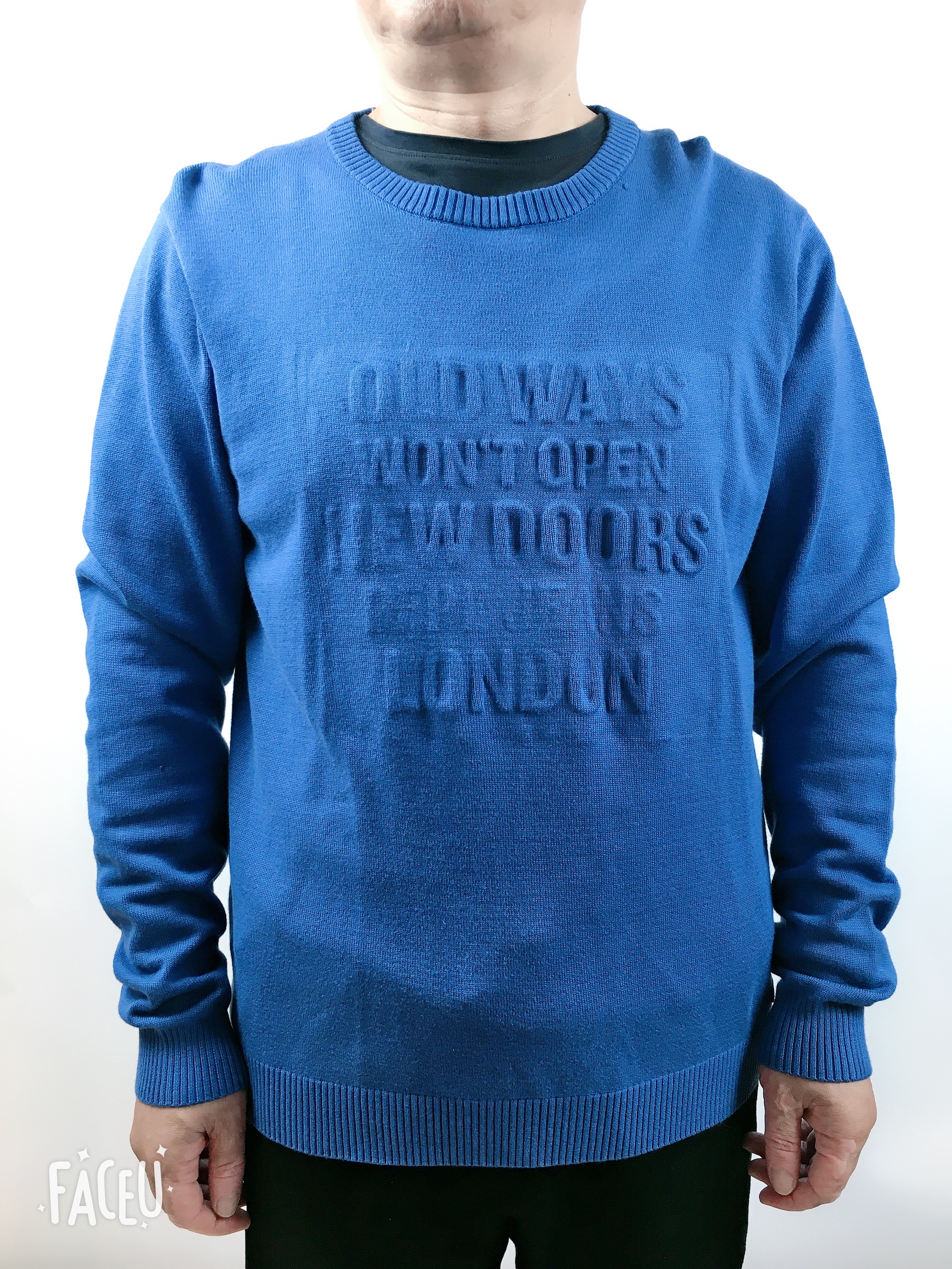 men‘’s crew neck long sleeve pullover