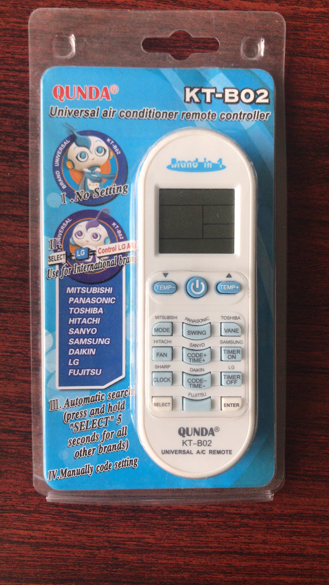 Universal air conditioner remote control frequency conversion for Samsung Midea Greeks TCL