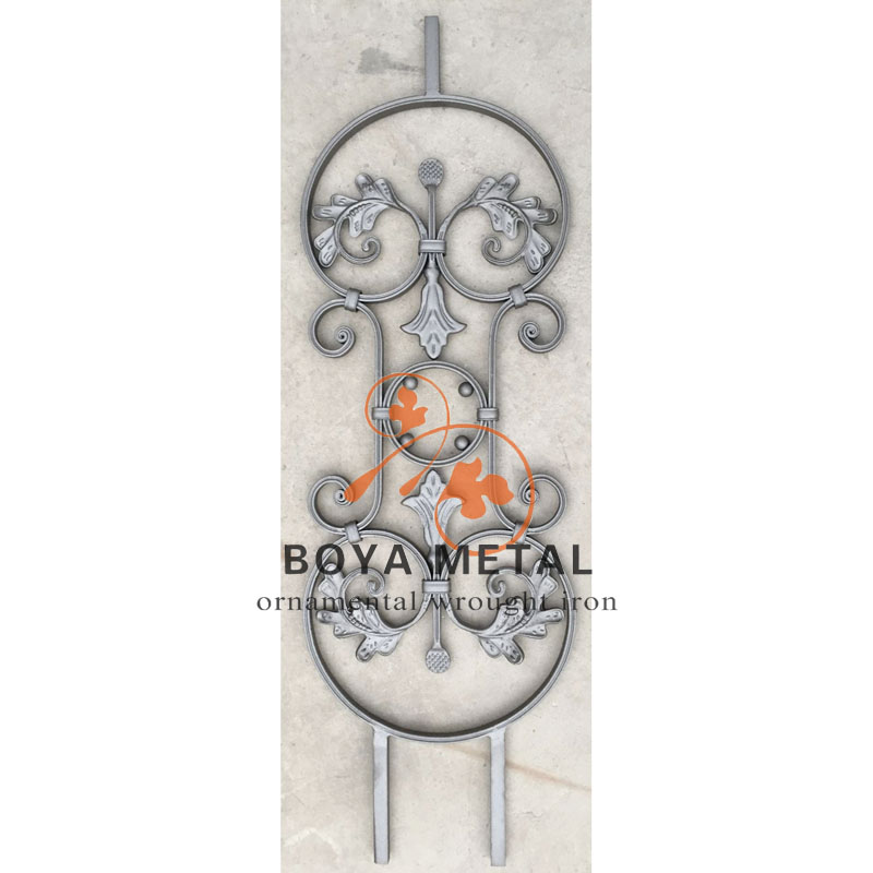 Wrought Iron Scroll Baluster