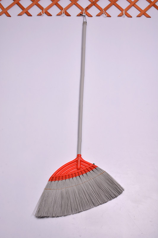 plastic long handle broom/plastic broom/outdoor plastic broom/cleaning tool