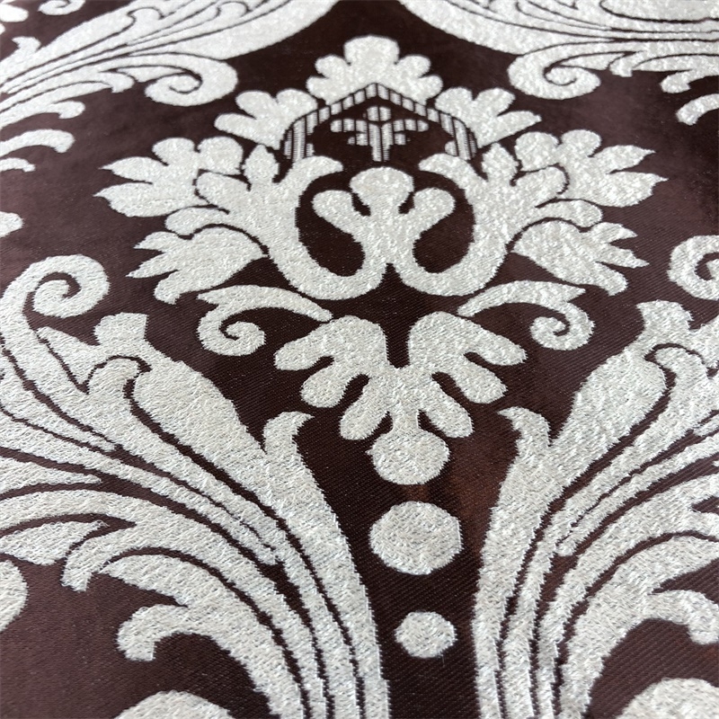 Jacquard black out curtain fabric