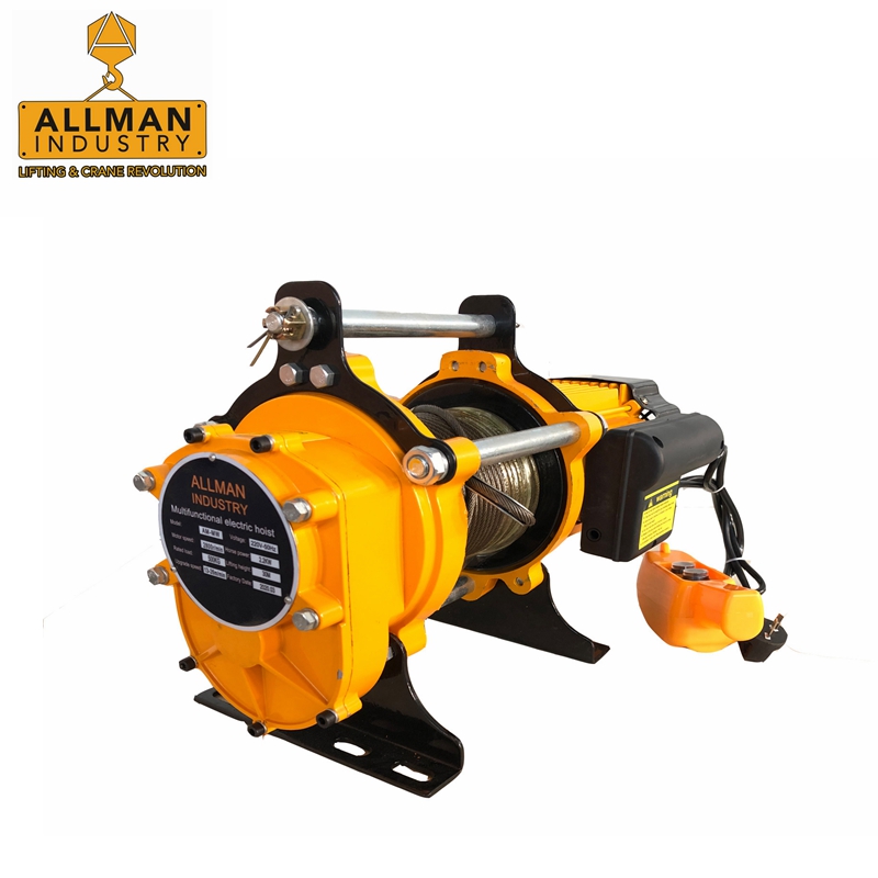 ALLMAN brand 500kg /1000kg 220V 50m Single Phase Small Electric Winch （AMG-500/1000)