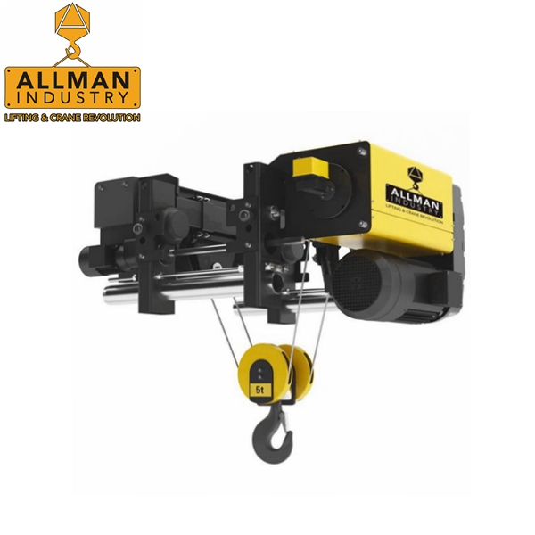 ALLMAN 10Ton 6M/9M/12M 2m/M5 Working Duty Low Headroom Single Girder Overhead Crane Hoist ( EWRH-10000)