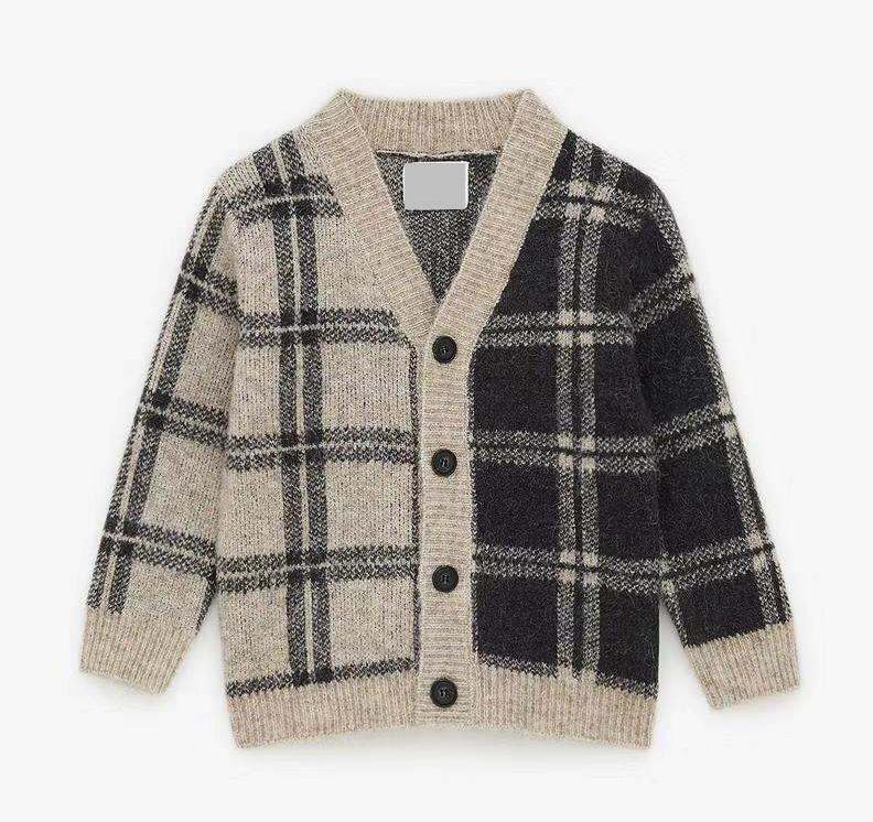 kids'knit carigan