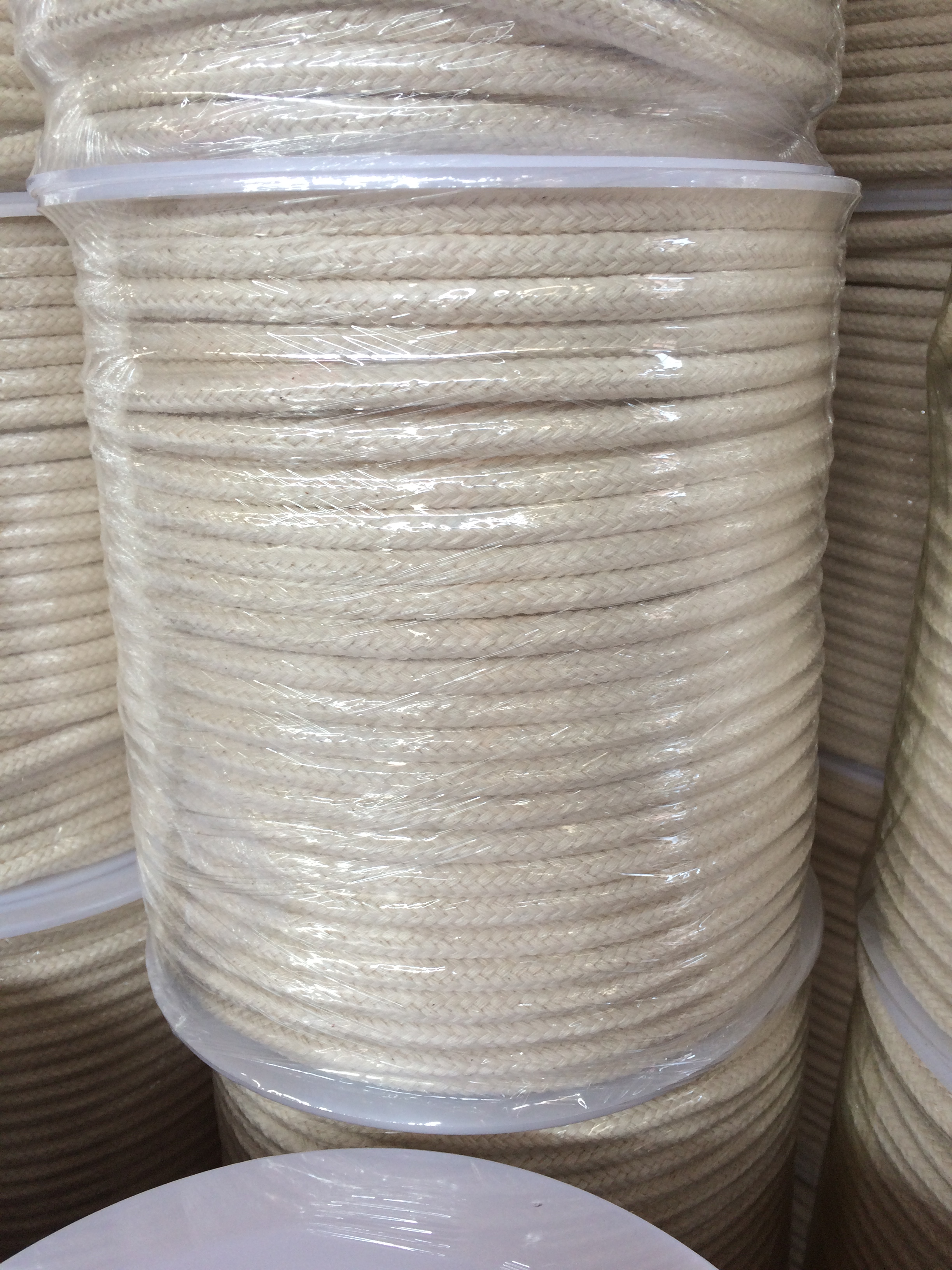 Cotton diamond braided rope，Cotton 16 strand braided rope