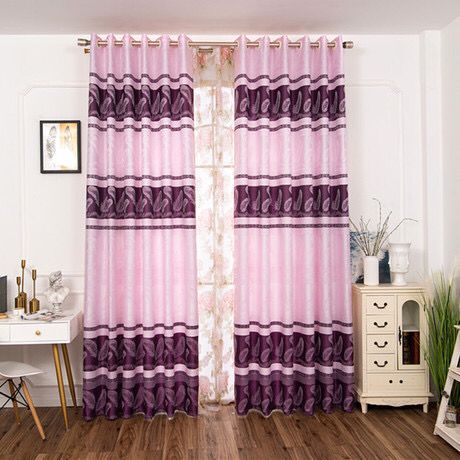 100% polyester black out printed curtain fabric