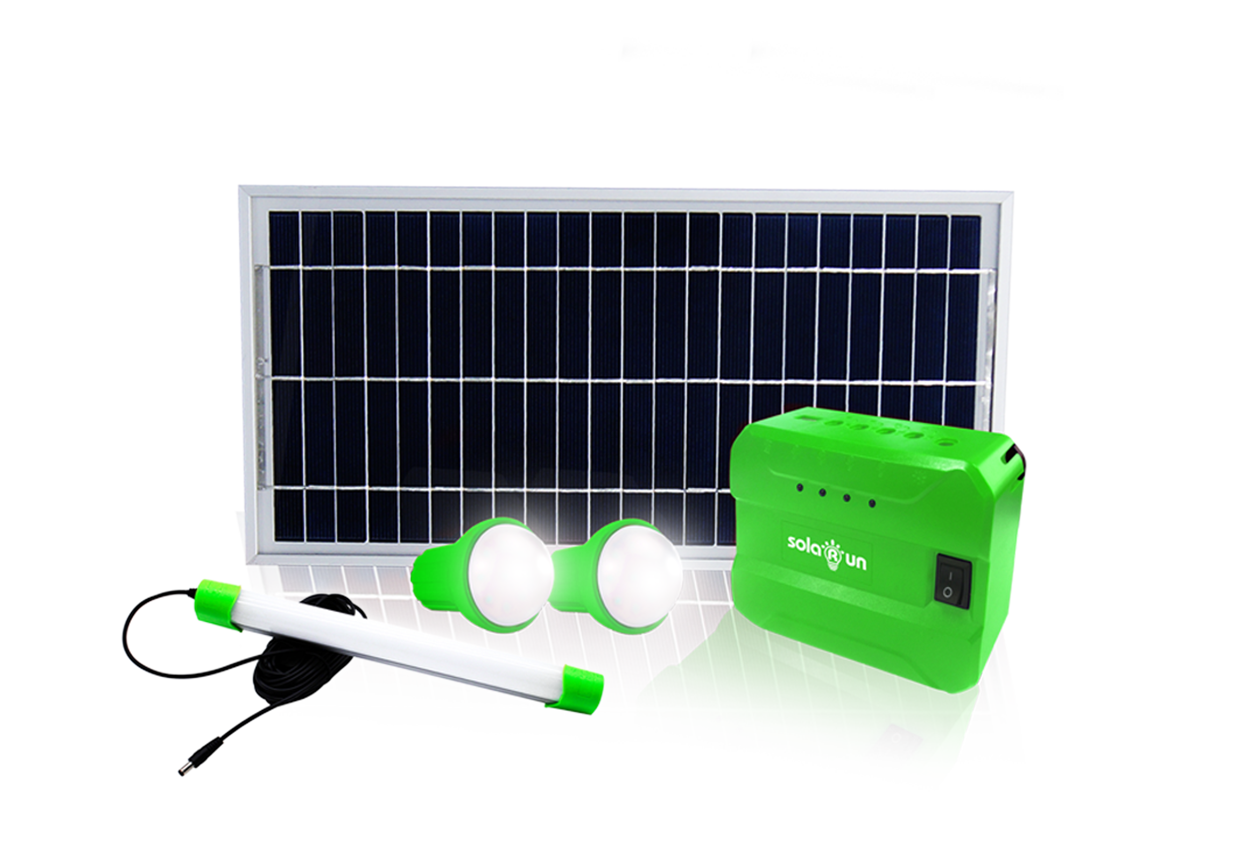 solar panel home light radio torch system