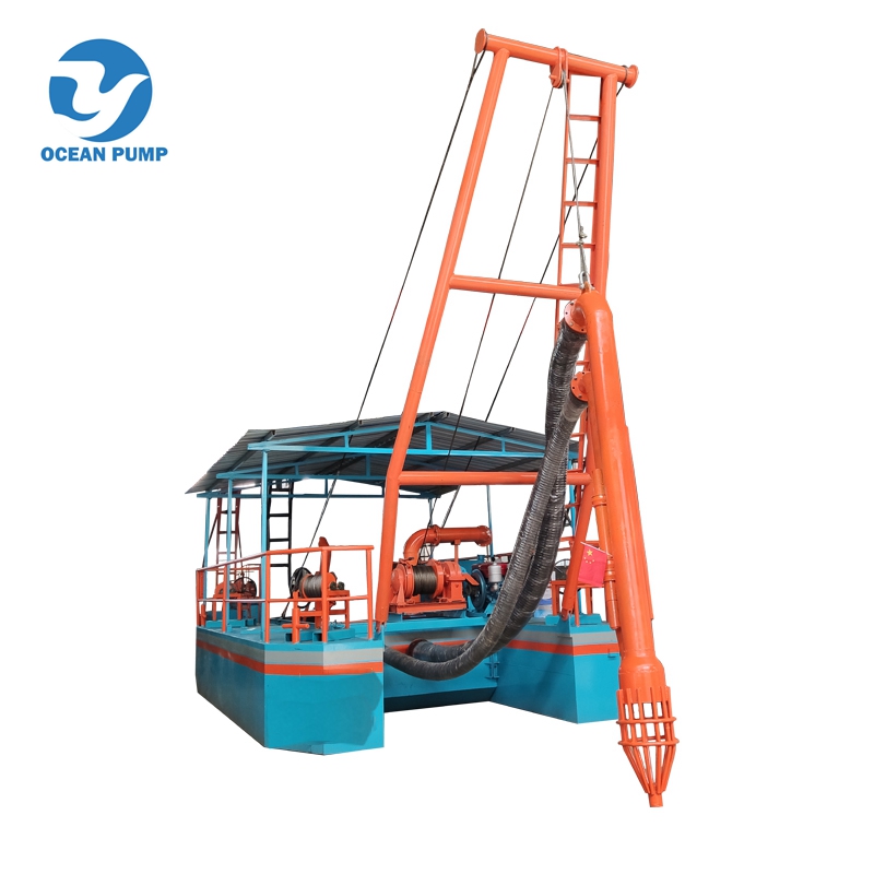 Big Flow Jet Suction Dredger for Sand Mining
