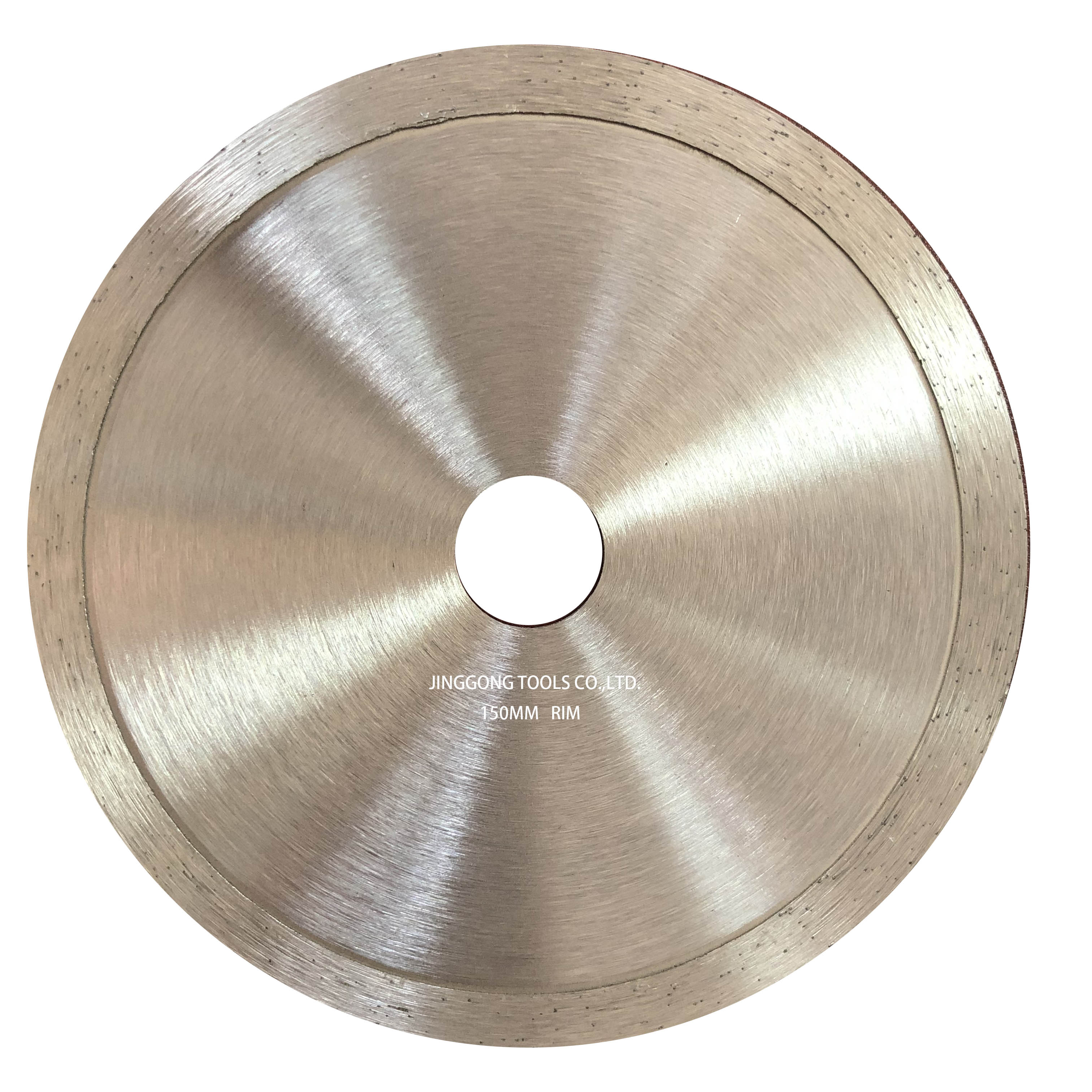Diamond rim blade