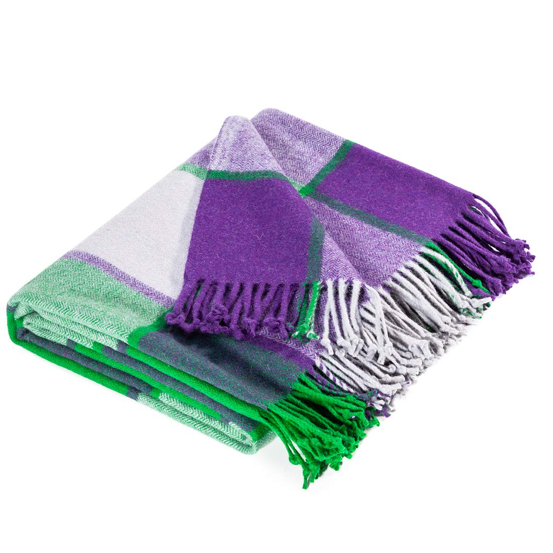 warm comfortable wool blanket airplane throw