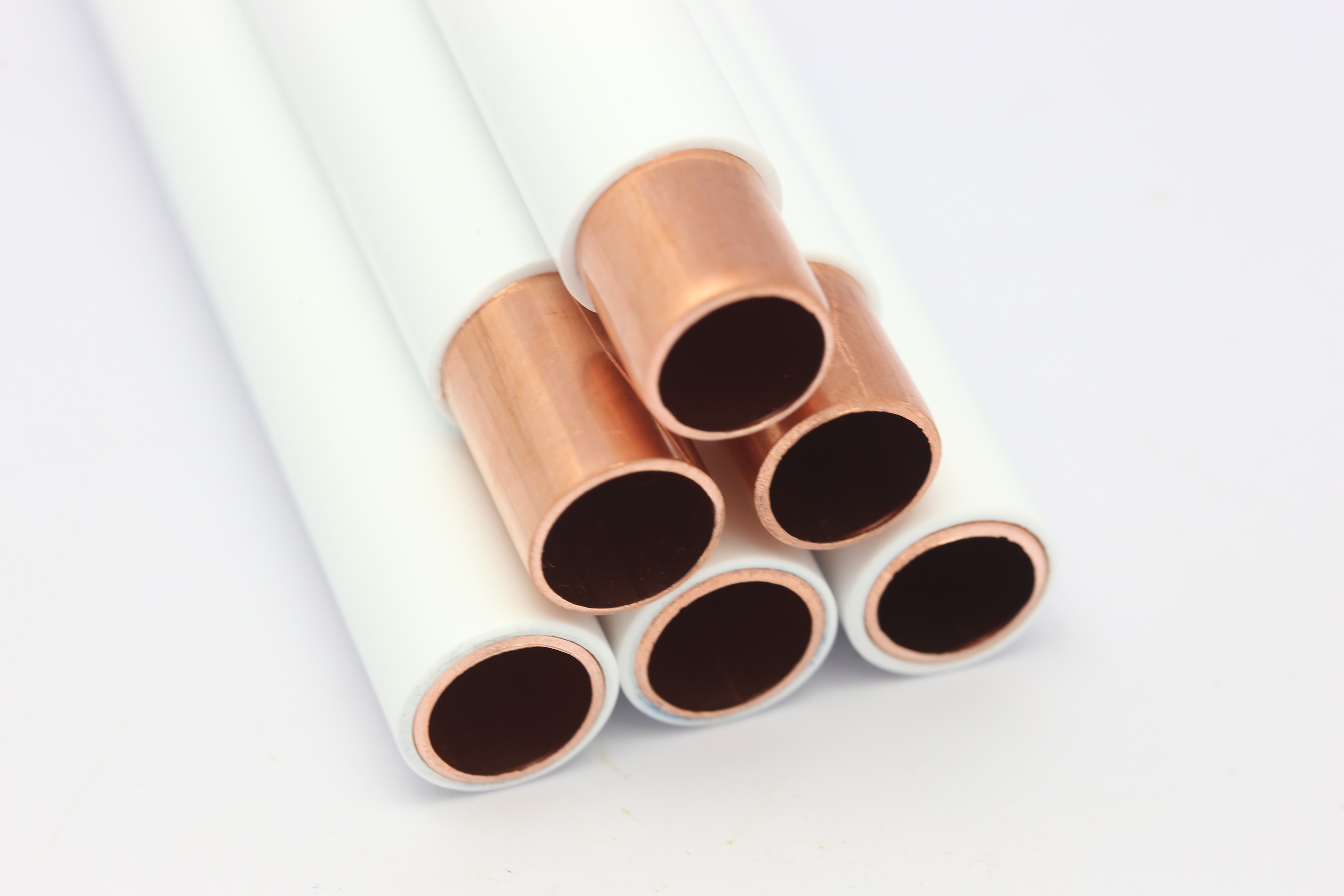 Plastic coated pipe