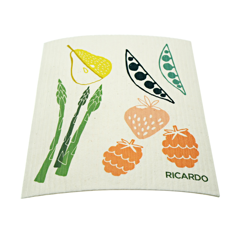 Printed Cellulose sponge cloth