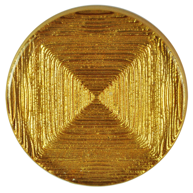Glass coaster in gold