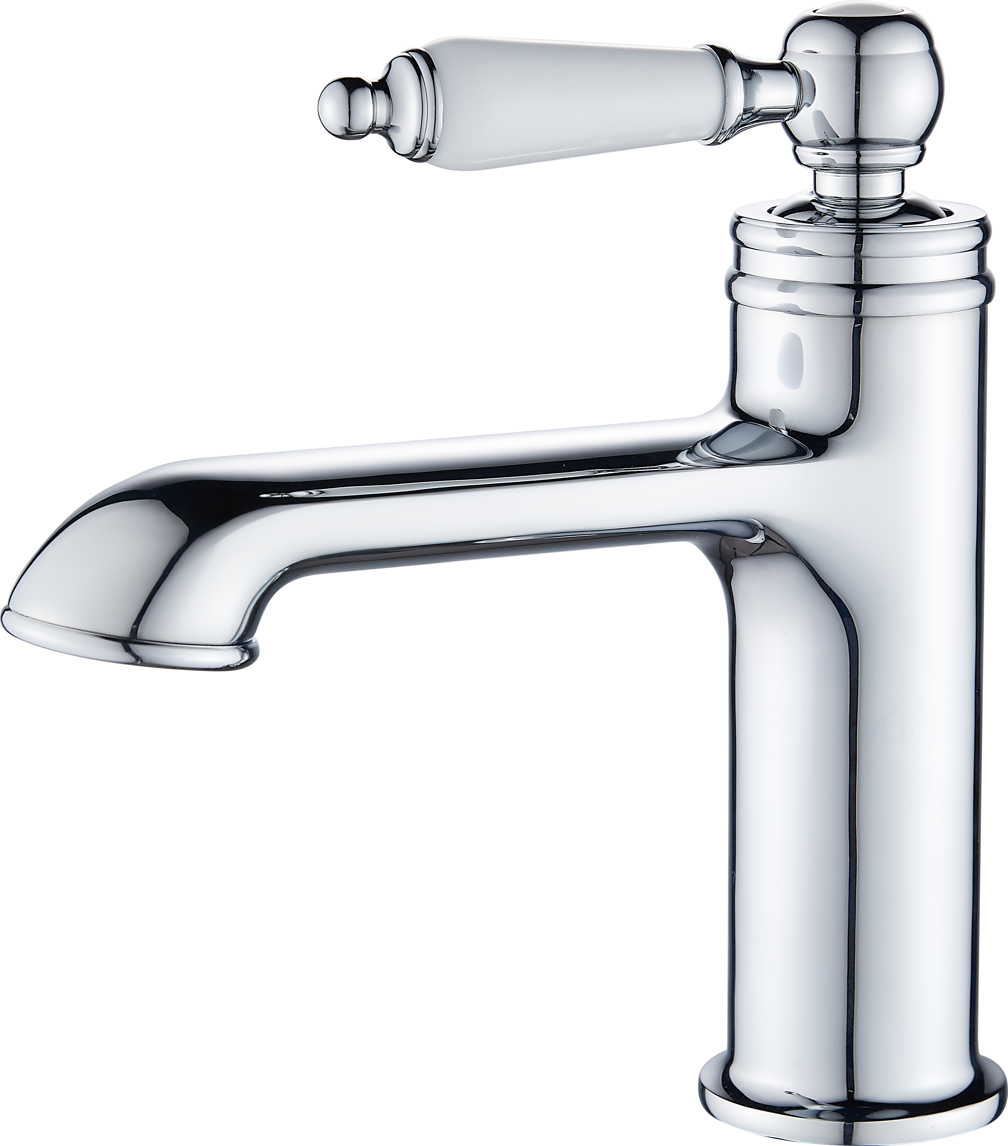 News Single lever chromed basin faucet
