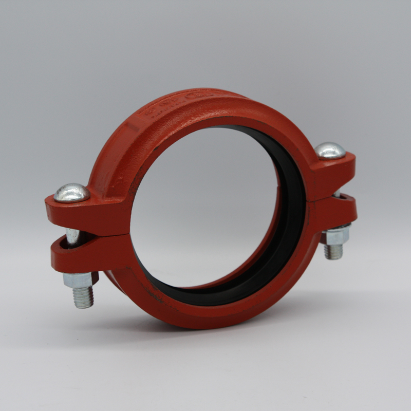 Ductile Iron Grooved pipe fittings Rigid Coupling
