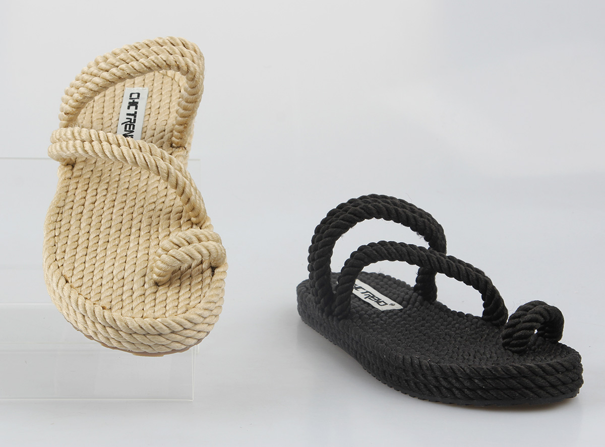 Ladies Hemp Rope Shoes
