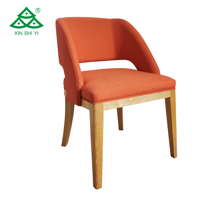 hotel custom-made fabric dining chair