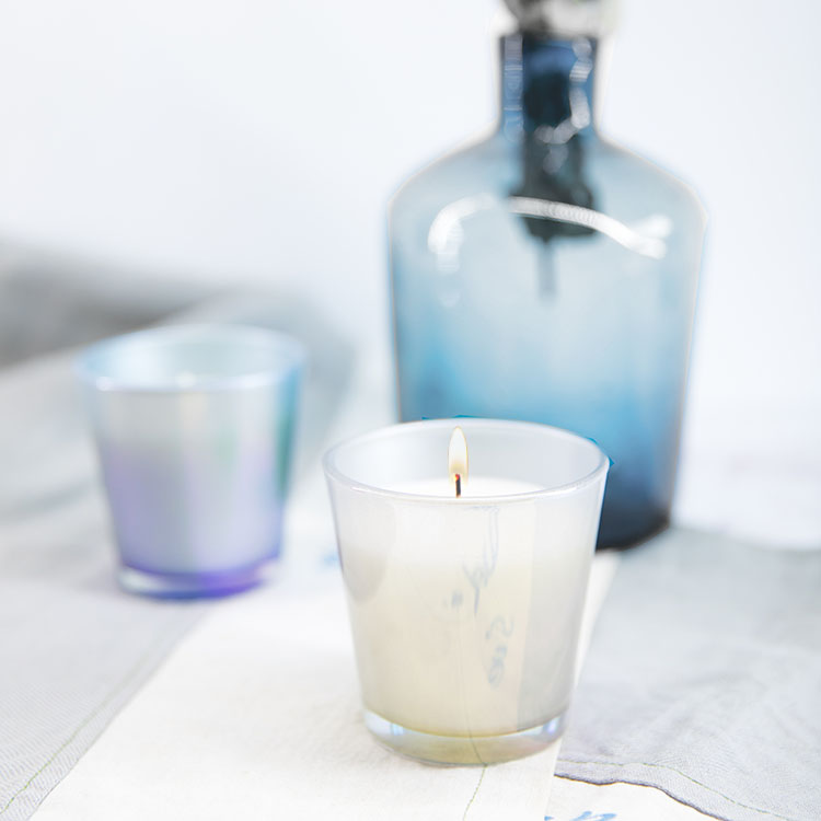 candle holder soy wax scented candle glass candle jar