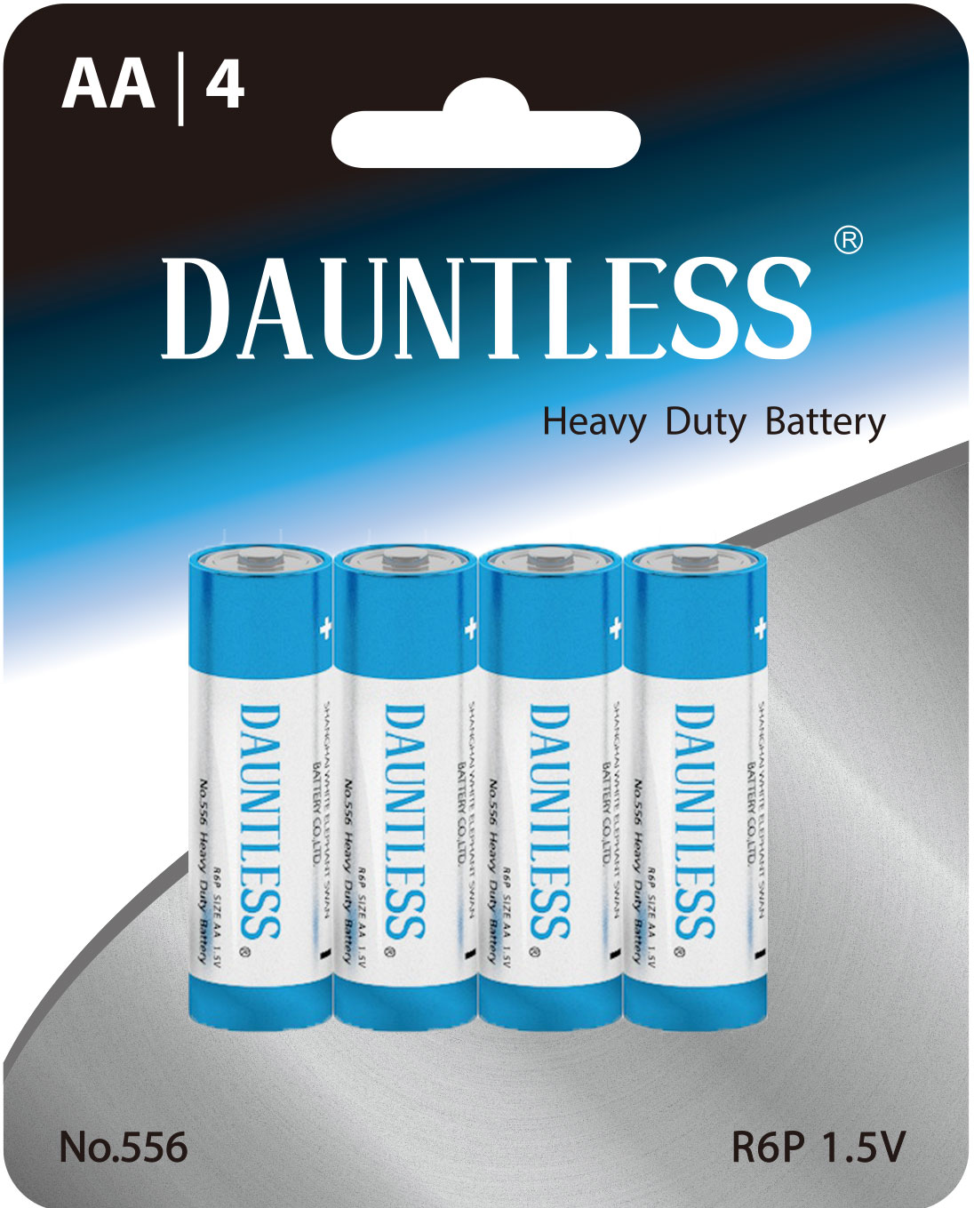 DAUNTLESS Brand Heavy duty Battery R6P
