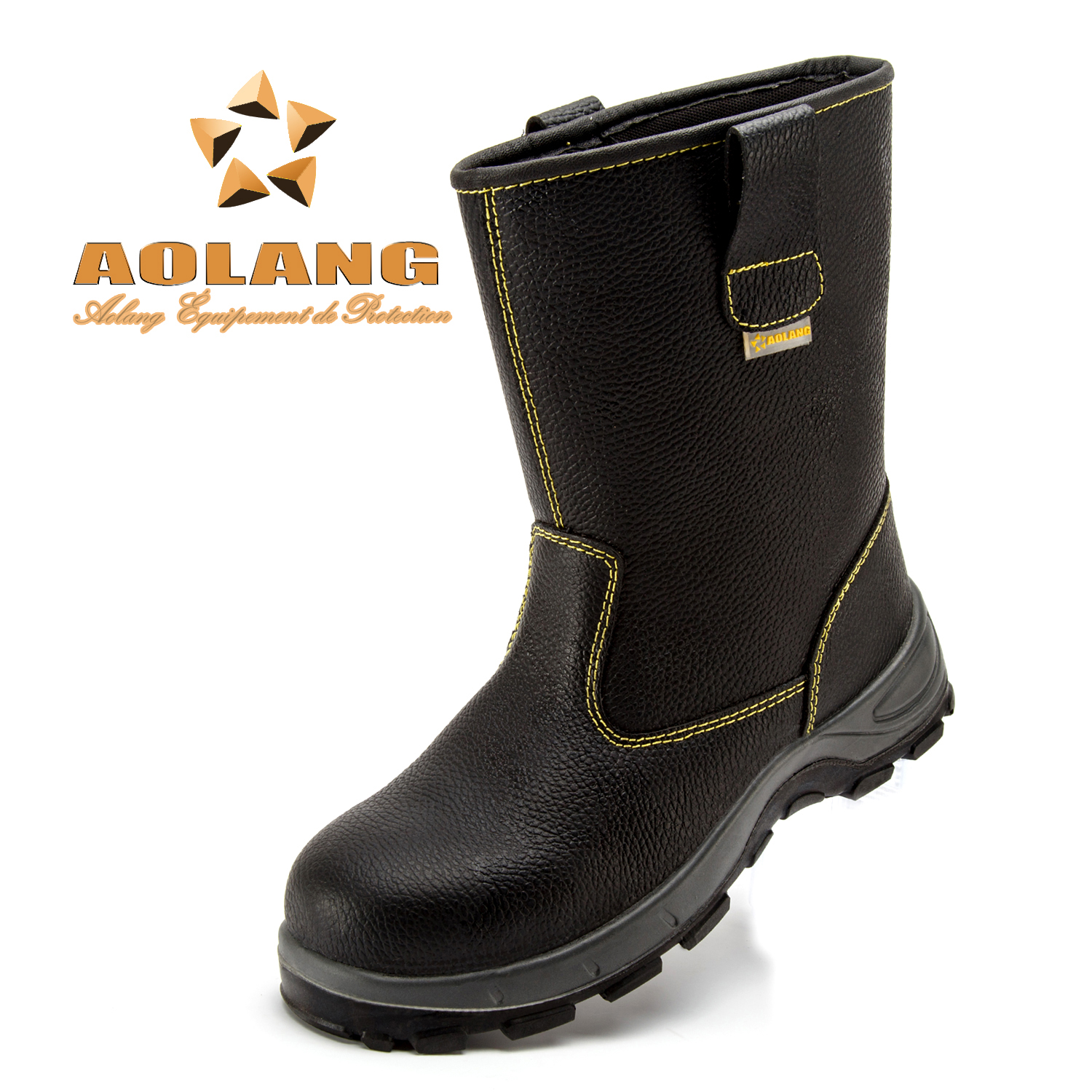 HL-A069 Action leather men safety shoes