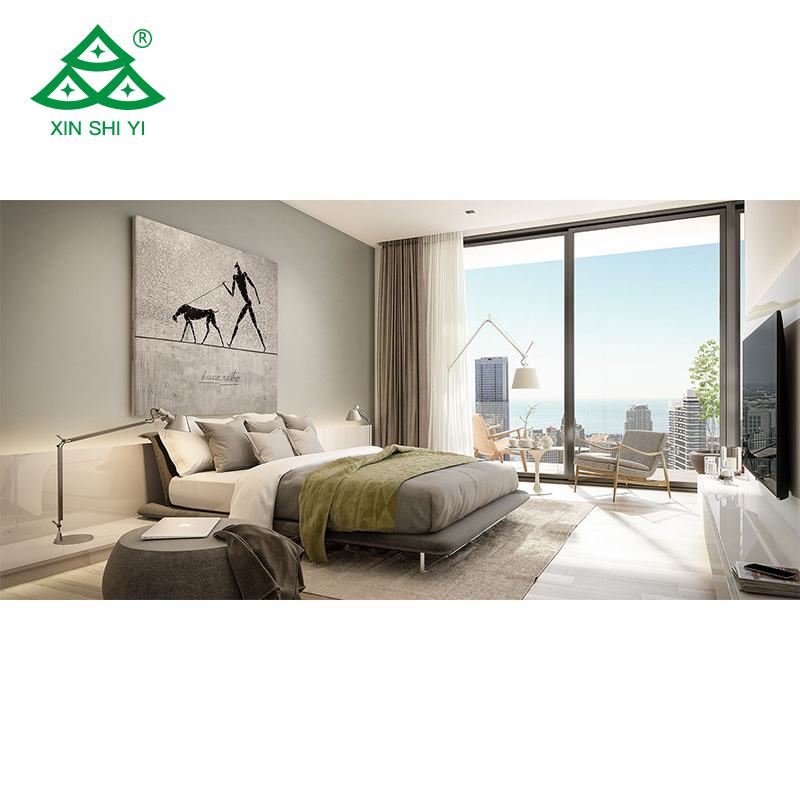 wholesale wooden hotel customized hotel furniture set