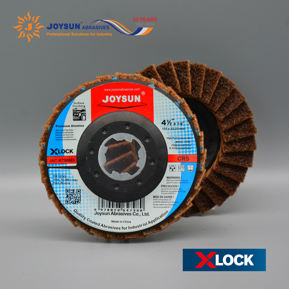 X-LOCK K798MS SURFACE FINISHING Flap Disc