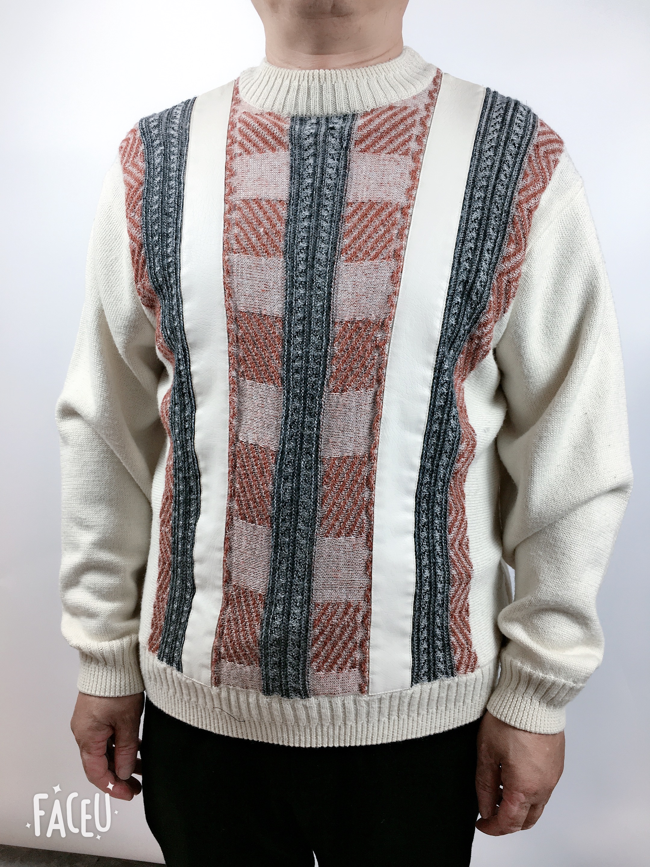 men‘’s crew neck long sleeve pullover