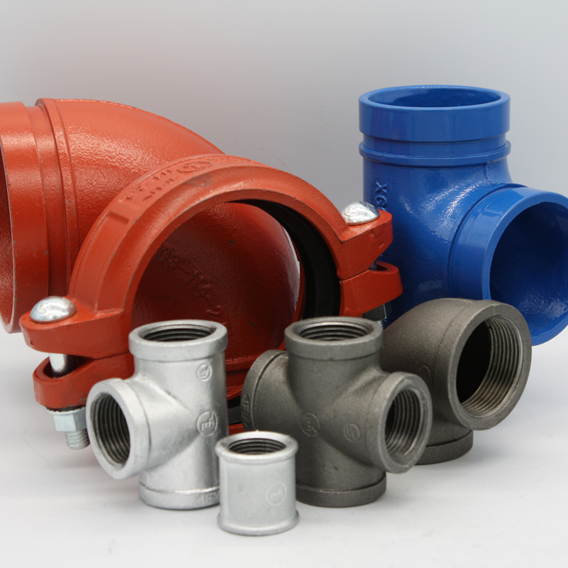 Complete categories Malleable Black Iron hot dip Galvanized heavy banded Threaded Pipe Fittings