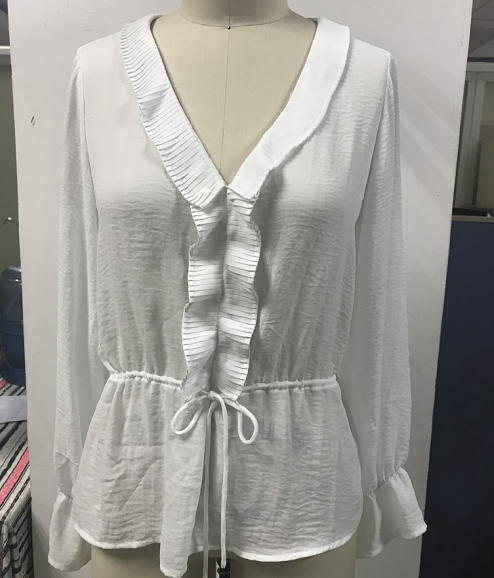 Ladies 100% Polyester Blouse