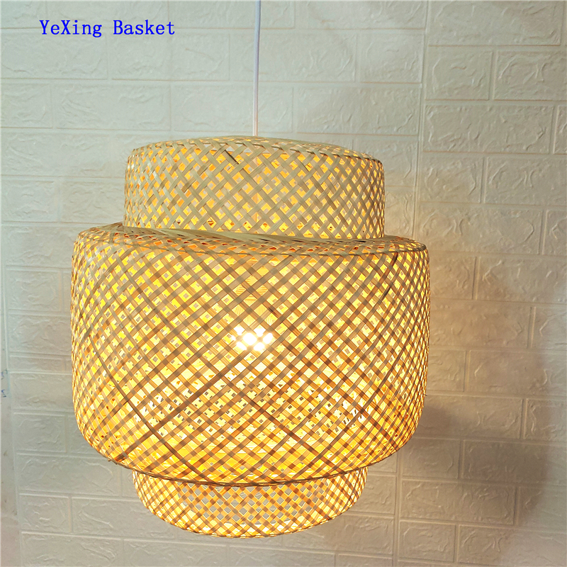 Bamboo lampshade
