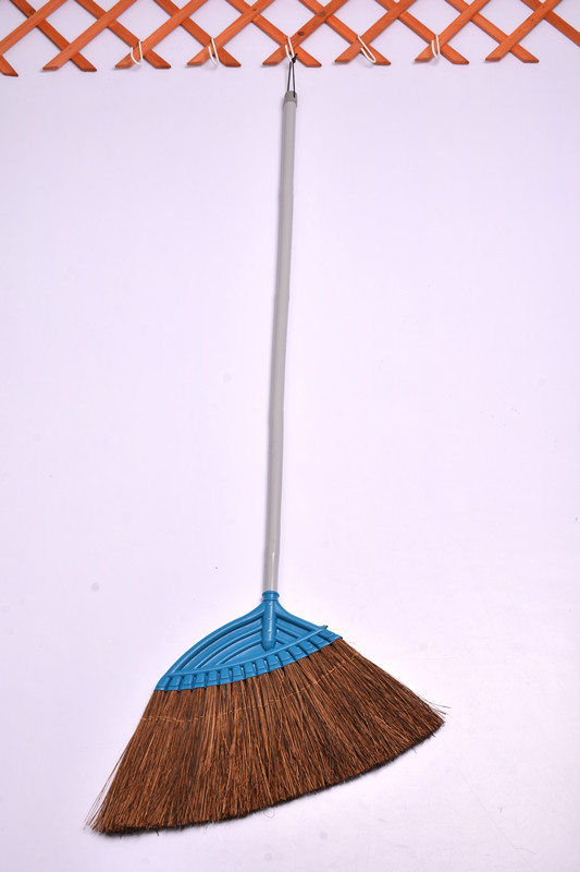 palmyra fibre long handle broom/nature fibre broom/garden broom/garden tool