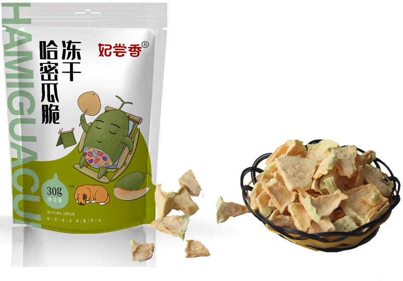 Frozen dried Hami melon crispy