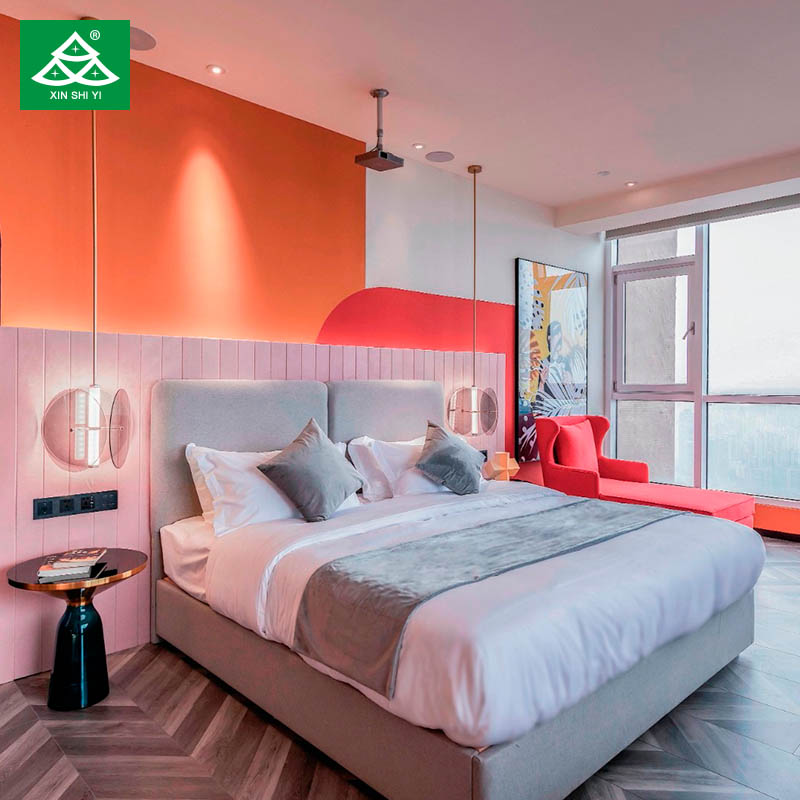 Simple Style Hotel Bedroom Furniture Sets New Design